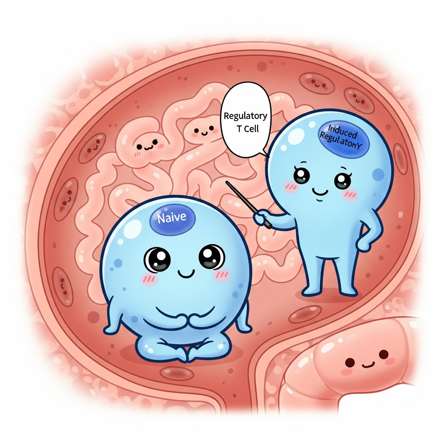 腸もみ整体の視点で考える生理痛・生理不順～5. 原因追求②：消化不良と腸の硬さ、その3 誘導型制御性T細胞～