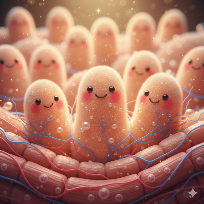 朝のすっきり感と腸上皮細胞の関係