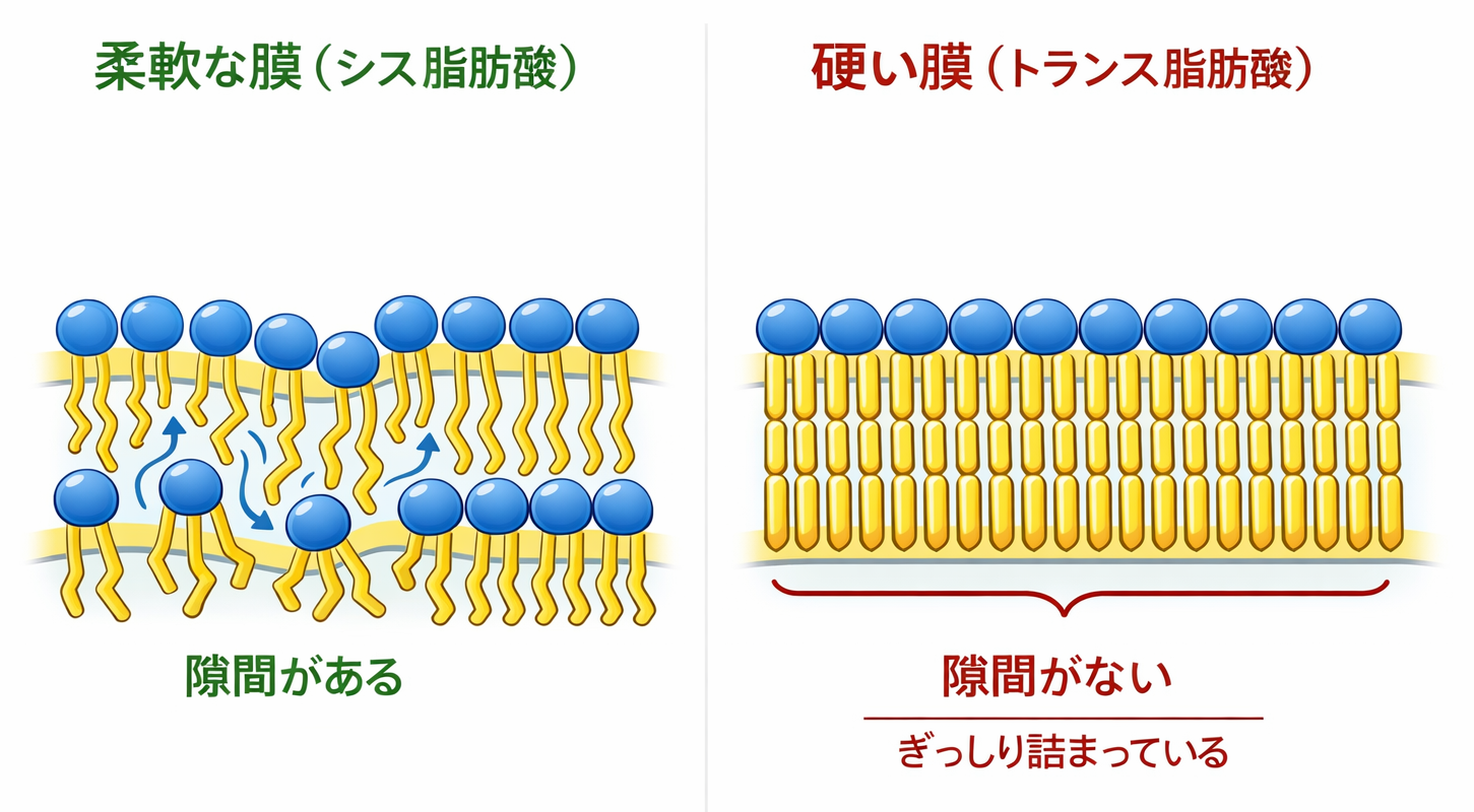 身体構造からみる未病の原因　〜 トランス型不飽和脂肪酸編 〜