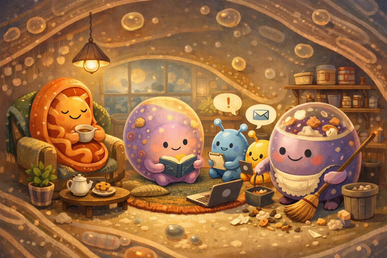 細胞内の構造からみる未病の原因 〜細胞内小器官の膜の役割〜